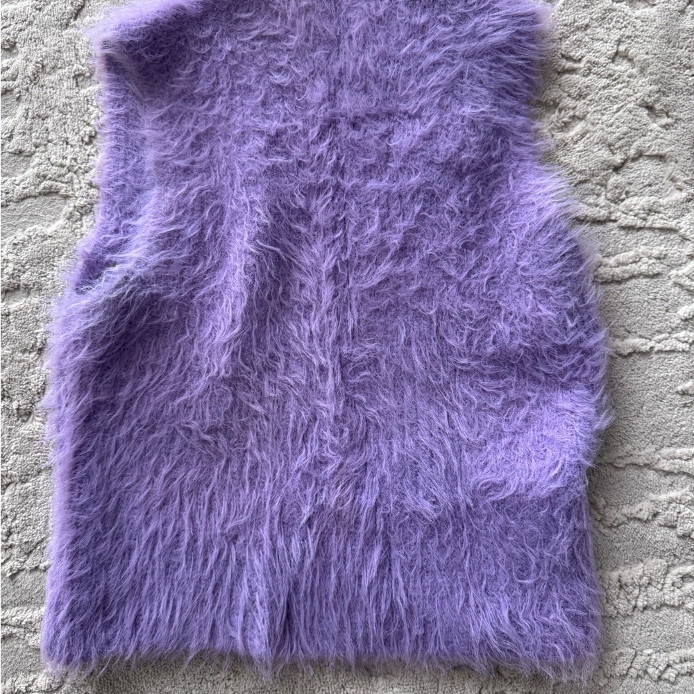 Purple Fuzzy top